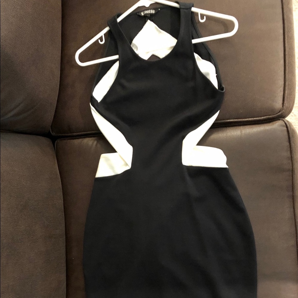 NWOT Express cut out dress